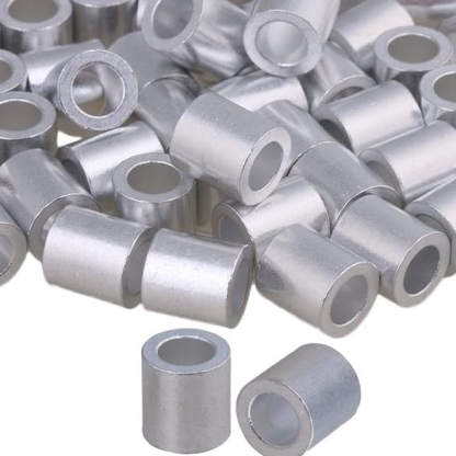 Втулка алюминиевая АД31 9,6х6,1 мм DIN 3093 в&nbsp;Красноярске

